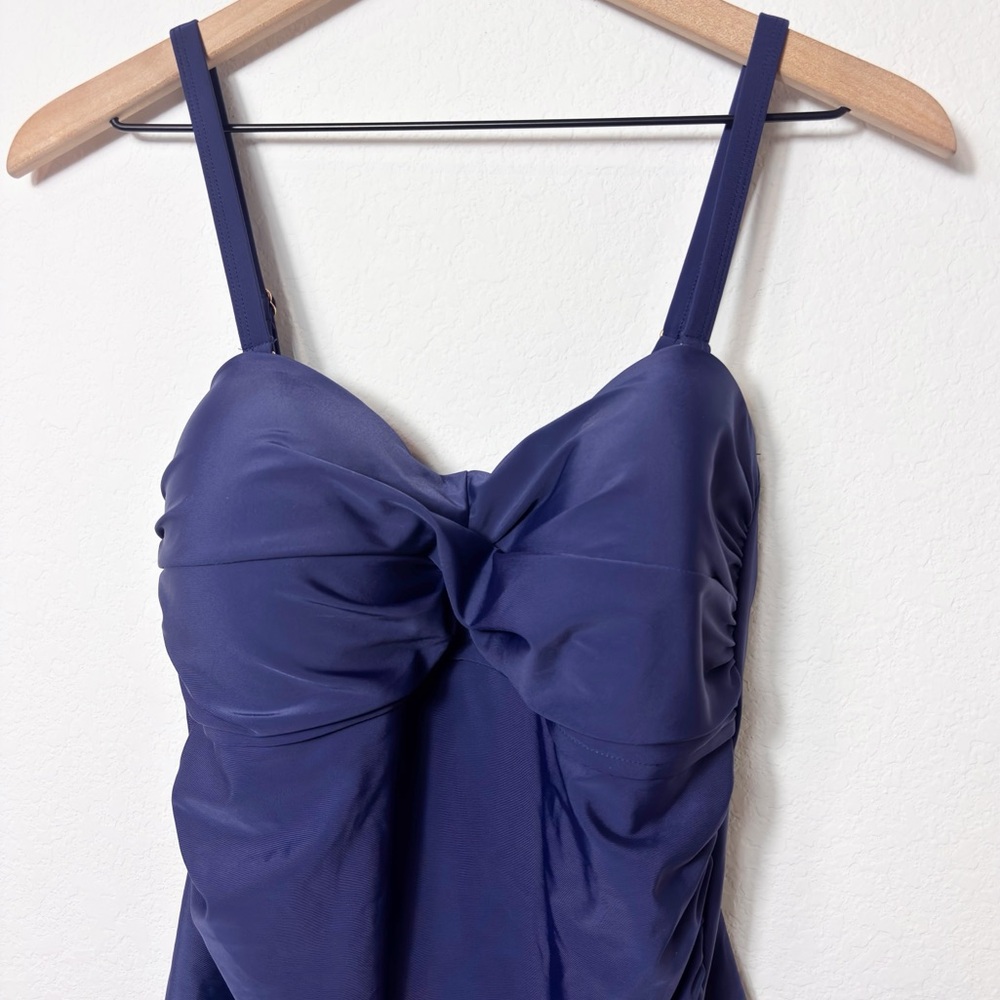 RELLECIGA MADE IN ITALY WOMEN NAVY XL SWIMMING TANKINI BRAND NEW WITH TAGS - Picture 6 of 6
